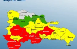 Huracán Melissa deja 9 provincias en alerta roja en RD