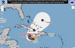 Huracán Melissa amenaza el Caribe con lluvias e inundaciones catastróficas