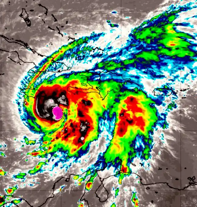 Huracán Melissa deja 9 provincias en alerta roja en RD