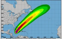 Huracán Melissa mantiene lluvias y ráfagas sobre gran parte del país