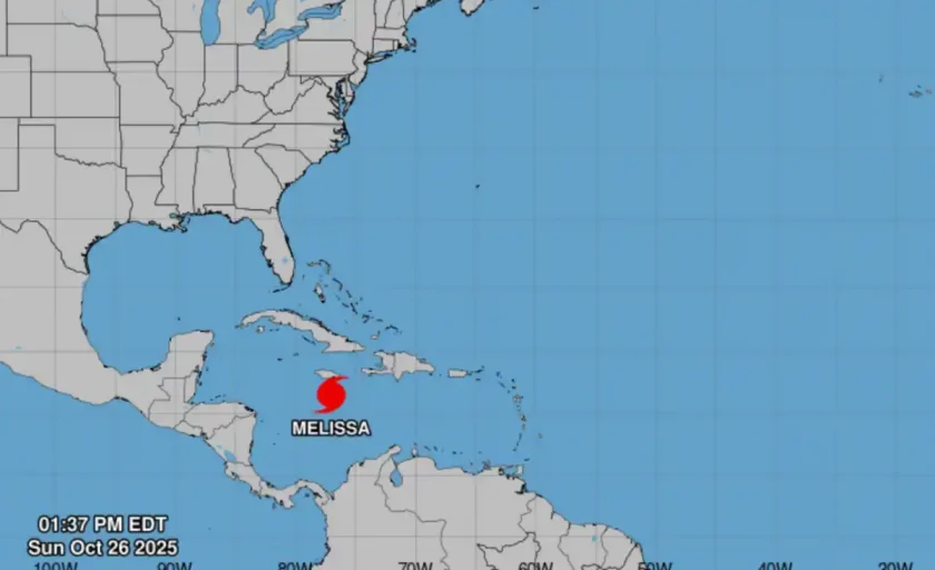Melissa sigue en categoría 4: lluvias causarán deslizamientos
