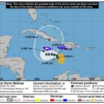Tormenta tropical Melissa se fortalece rumbo a Jamaica y Haití