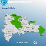 COE amplía alerta verde por lluvias y reporta daños por posible tornado en Mao