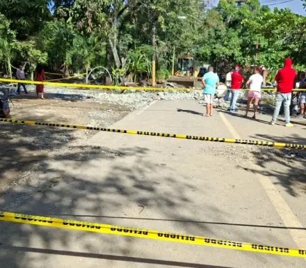 Gobierno asiste emergencia por rotura del acueducto Cibao Central