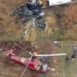 Muere una persona al chocar dos helicópteros en pleno vuelo en Nueva Jersey, EEUU