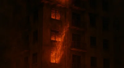 Sube a 12 cifra de muertes por incendio en edificio residencial en sur de China