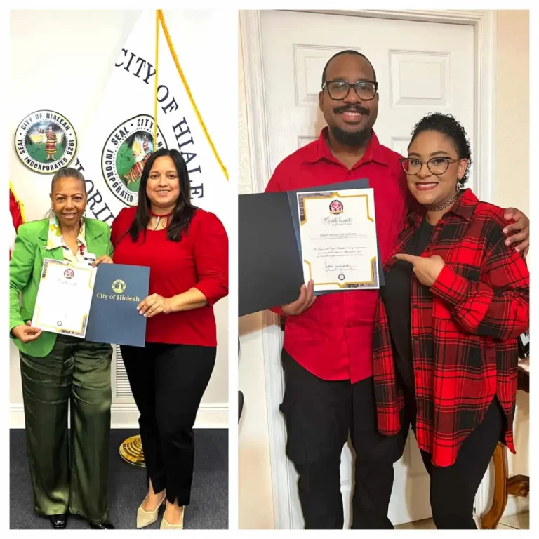 Artista y creador RD Xtremee_Ghost recibe reconocimiento en celebración centenario de Hialeah