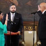 Delcy Rodríguez jura como presidenta encargada de Venezuela