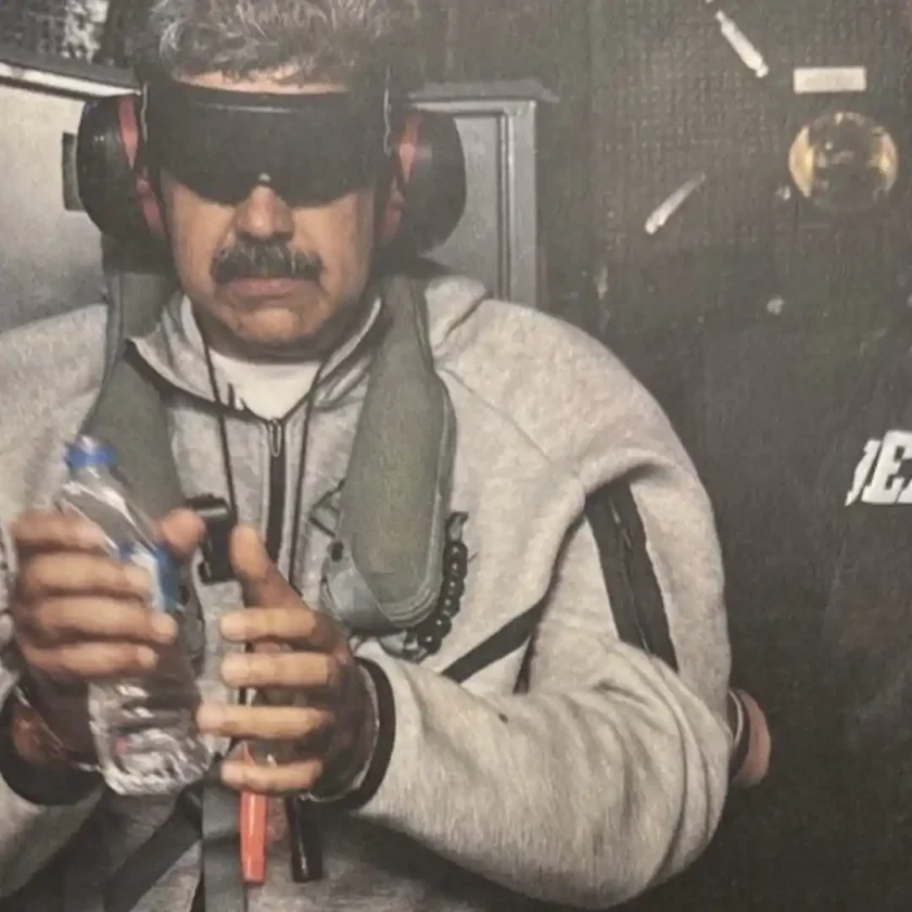 Maduro y su esposa capturados llegan a Nueva York en avión Maduro y su esposa capturados llegan a Nueva York en avión