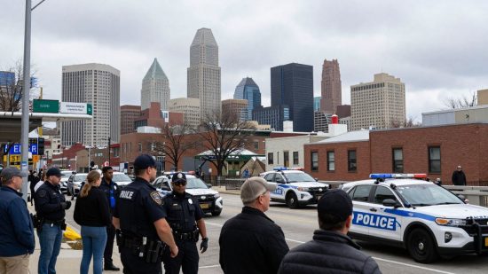 Agentes federales en Minneapolis durante operación migratoria