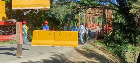 MOPC convoca licitación de urgencia para sustituir puente sobre el Yaque del Norte en Ámina