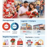 San Valentín impulsa ventas pese a percepciones divididas