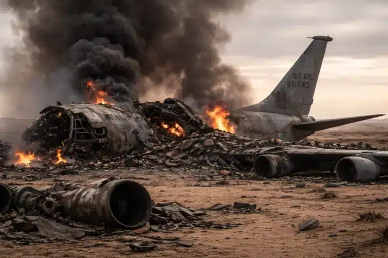 EEUU confirma la muerte de seis tripulantes tras caída en Irak