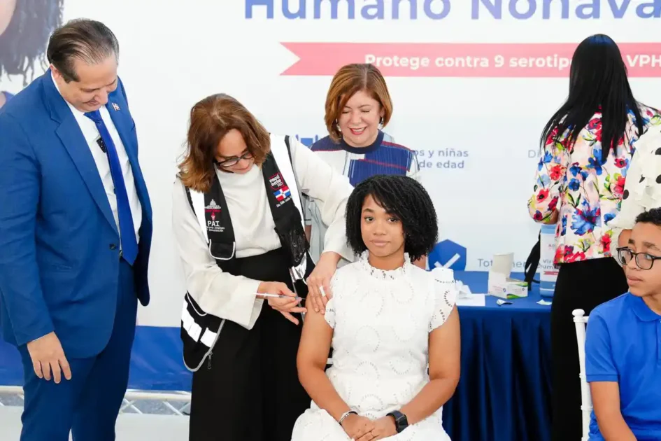 República Dominicana incorpora vacuna nonavalente contra el VPH al esquema nacional