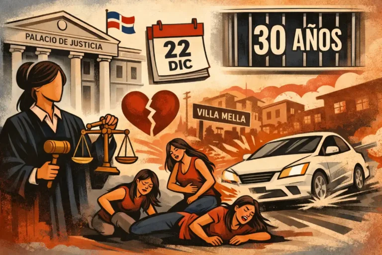 Condenan a 30 años a mujer por atropello mortal en Villa Mella