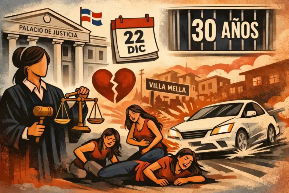 Condenan a 30 años a mujer por atropello mortal en Villa Mella
