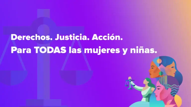 Por un sistema jurídico que no deje a las mujeres atrás