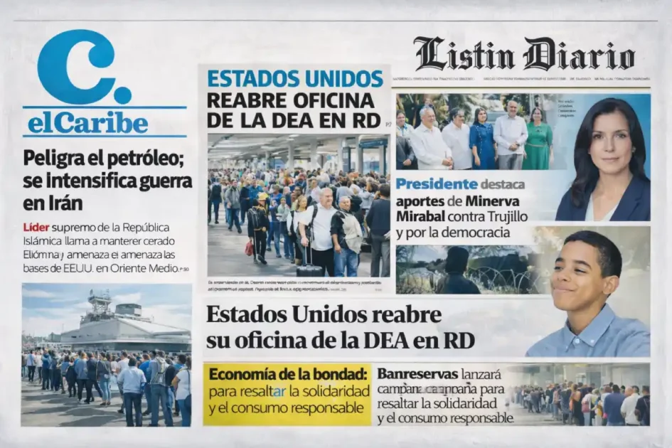 RD hoy: DEA regresa, petróleo sube y el Clásico espera