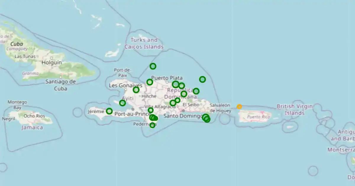 14 temblores de tierra en RD hoy — el suroeste, la zona más activa 14 temblores de tierra en RD hoy — el suroeste, la zona más activa