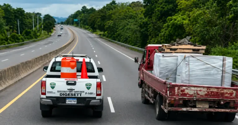 DIGESETT somete chofer que chocó unidad oficial Conductor de camión puesto a disposición de la justicia tras chocar unidad oficial de DIGESETT