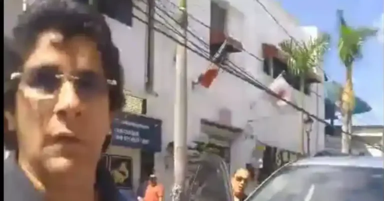 Falso sobrino del general Tejada portaba sirena policial en Santiago Falso sobrino del general Tejada portaba sirena policial en Santiago