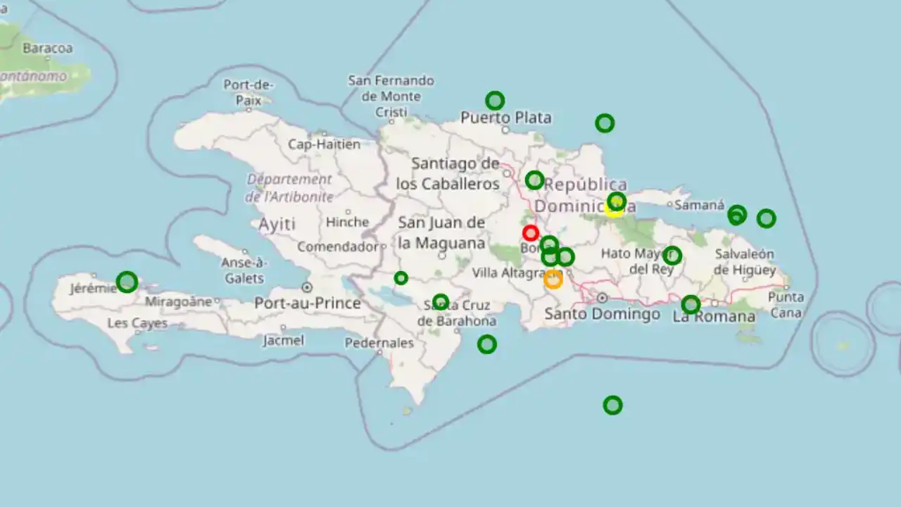 13 sismos sacudieron RD este sábado; el mayor en Jimaní 13 sismos sacudieron RD este sábado; el mayor en Jimaní