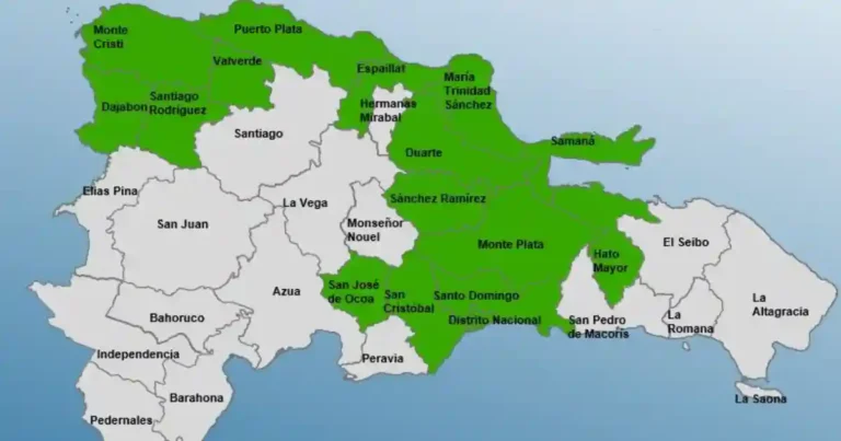 COE amplía alerta verde por vaguada en 16 territorios