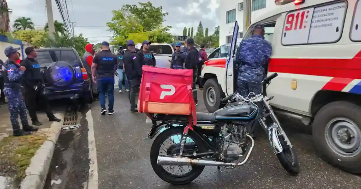 Delivery muerto en Santiago en riña con otro repartidor