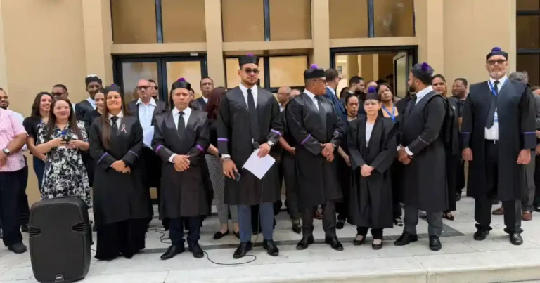 Paro de jueces República Dominicana paraliza 36 distritos