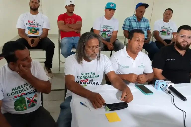 Convocan séptima marcha contra la minería en Puerto Plata Convocan séptima marcha contra la minería en Puerto Plata