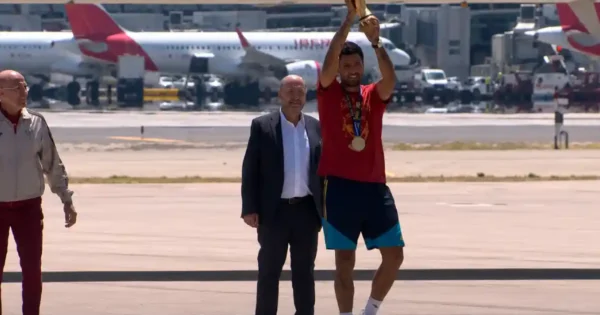 España campeona del Mundial 2026 llega a Madrid con la Copa España campeona del Mundial 2026 llega a Madrid con la Copa