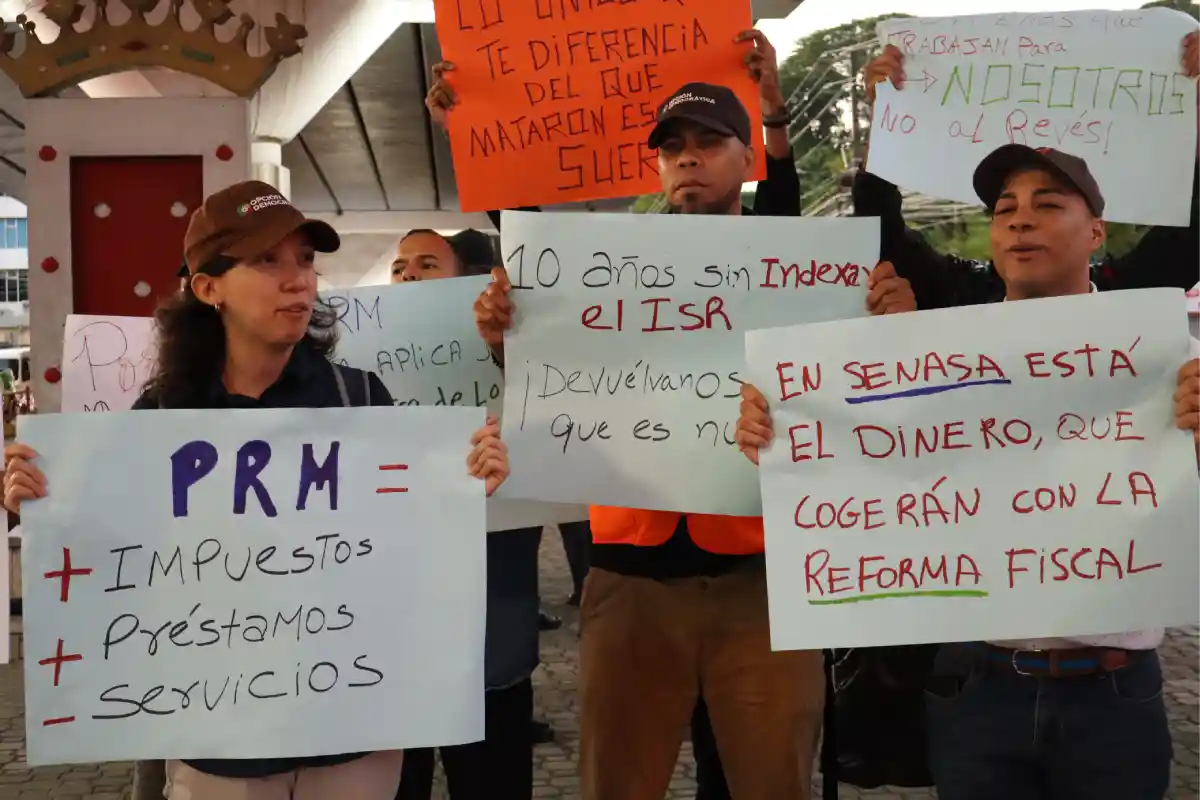 OD protesta por combustibles y abusos policiales
