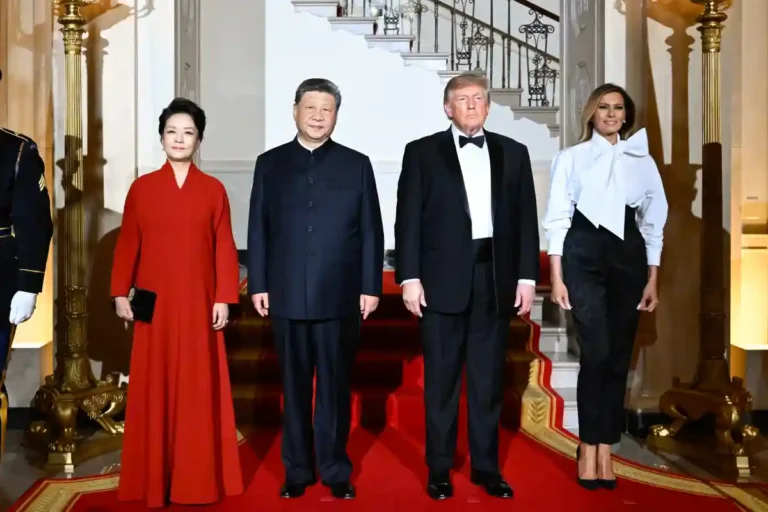 Xi y Trump buscan estabilidad en cena de Estado Xi y Trump buscan estabilidad en cena de Estado