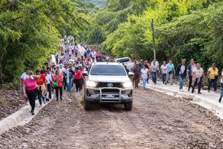 Mao camina en honor a la Virgen de Las Mercedes Feligreses recorrieron sectores de Mao entre oraciones y cánticos para honrar a la Virgen de Las Mercedes y cumplir promesas.