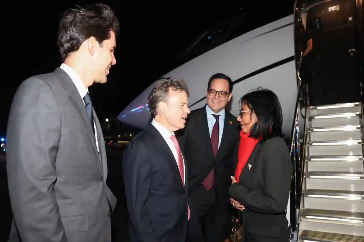 Delcy Rodríguez llega a Nueva York en giro con EE.UU. Delcy Rodríguez llega a Nueva York en giro con EE.UU.