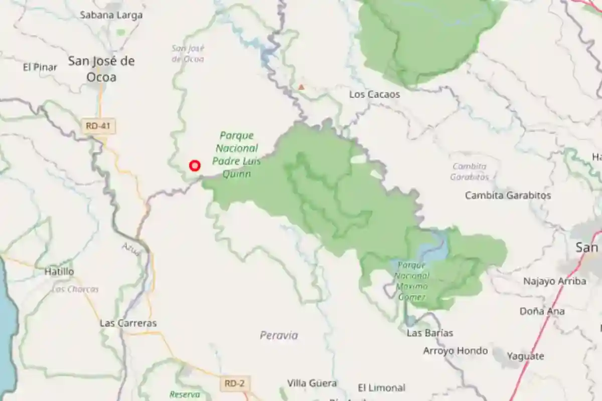 Temblor hoy en RD: sismo de 4.3 cerca de Guerra Temblor hoy en RD: sismo de 4.3 cerca de Guerra