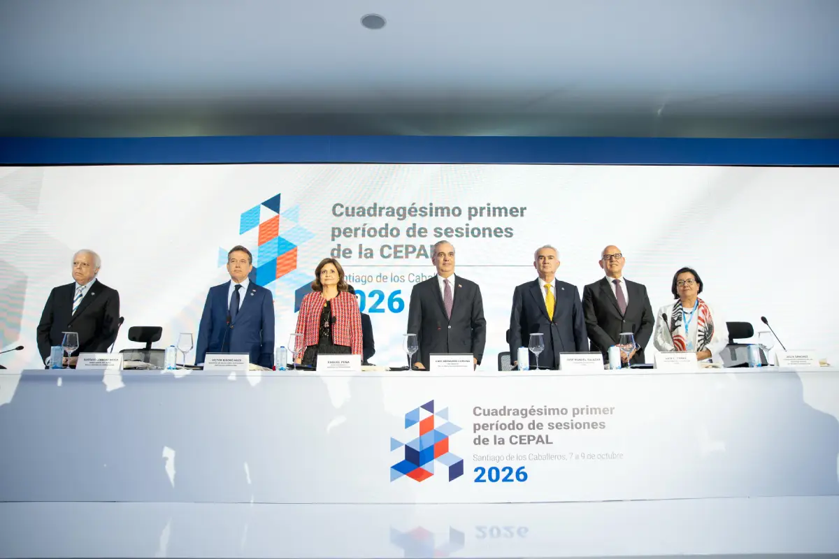 Abinader pide ante CEPAL que crecimiento llegue al hogar Abinader pide ante CEPAL que crecimiento llegue al hogar