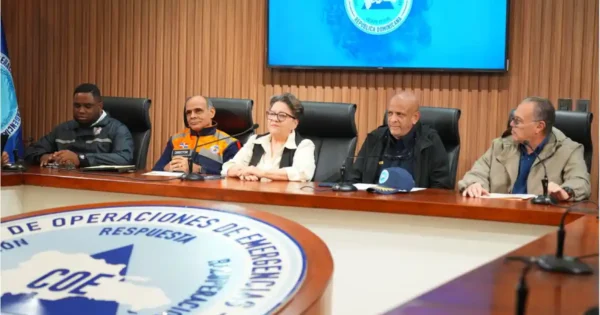 COE mantiene 12 demarcaciones en alerta amarilla y siete en verde