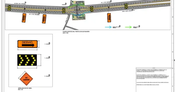 Cierre parcial de la Autopista 6 de Noviembre este viernes Cierre parcial de la Autopista 6 de Noviembre este viernes