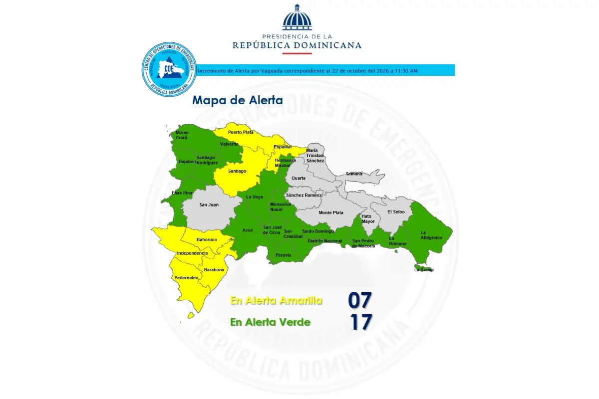 COE: 150 viviendas afectadas por lluvias en Santiago COE: 150 viviendas afectadas por lluvias en Santiago